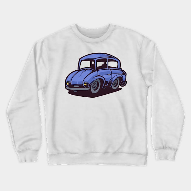 Car Crewneck Sweatshirt by BERKAH SERAWUNG